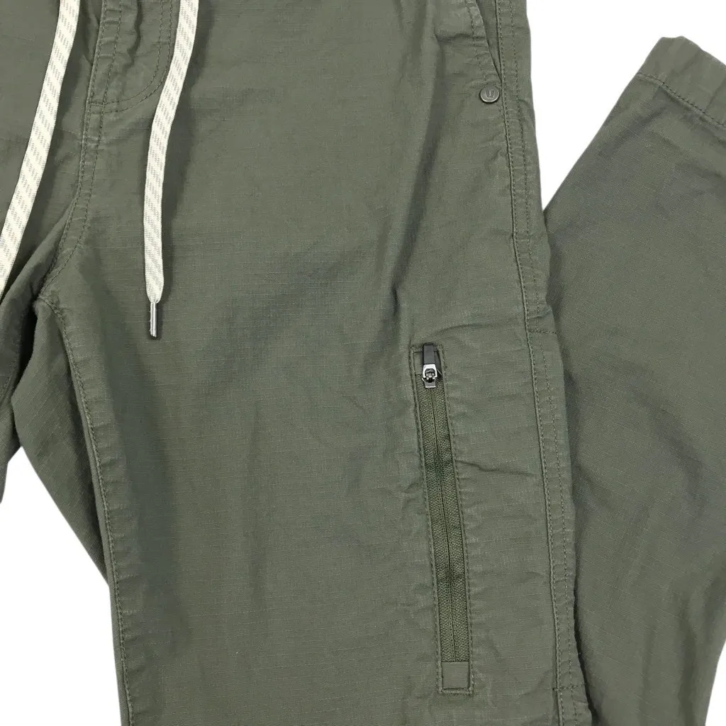 VUORI Ripstop DuraTerra Pant Women S Army Green Outdoor Hiking Travel Light EUC - Image 8