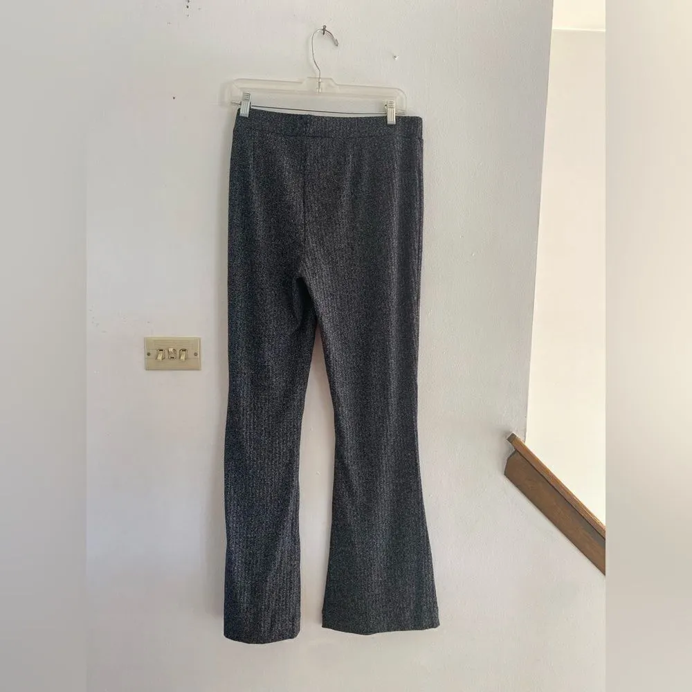 NWT Vero Moda black flared ribbed jersey pants XL - Image 6