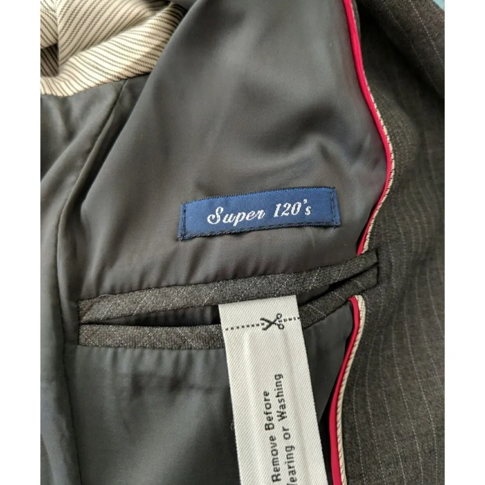 J. Crew Super 120's Pinstripe Blazer 2 New without Tags (NWOT) - Image 6