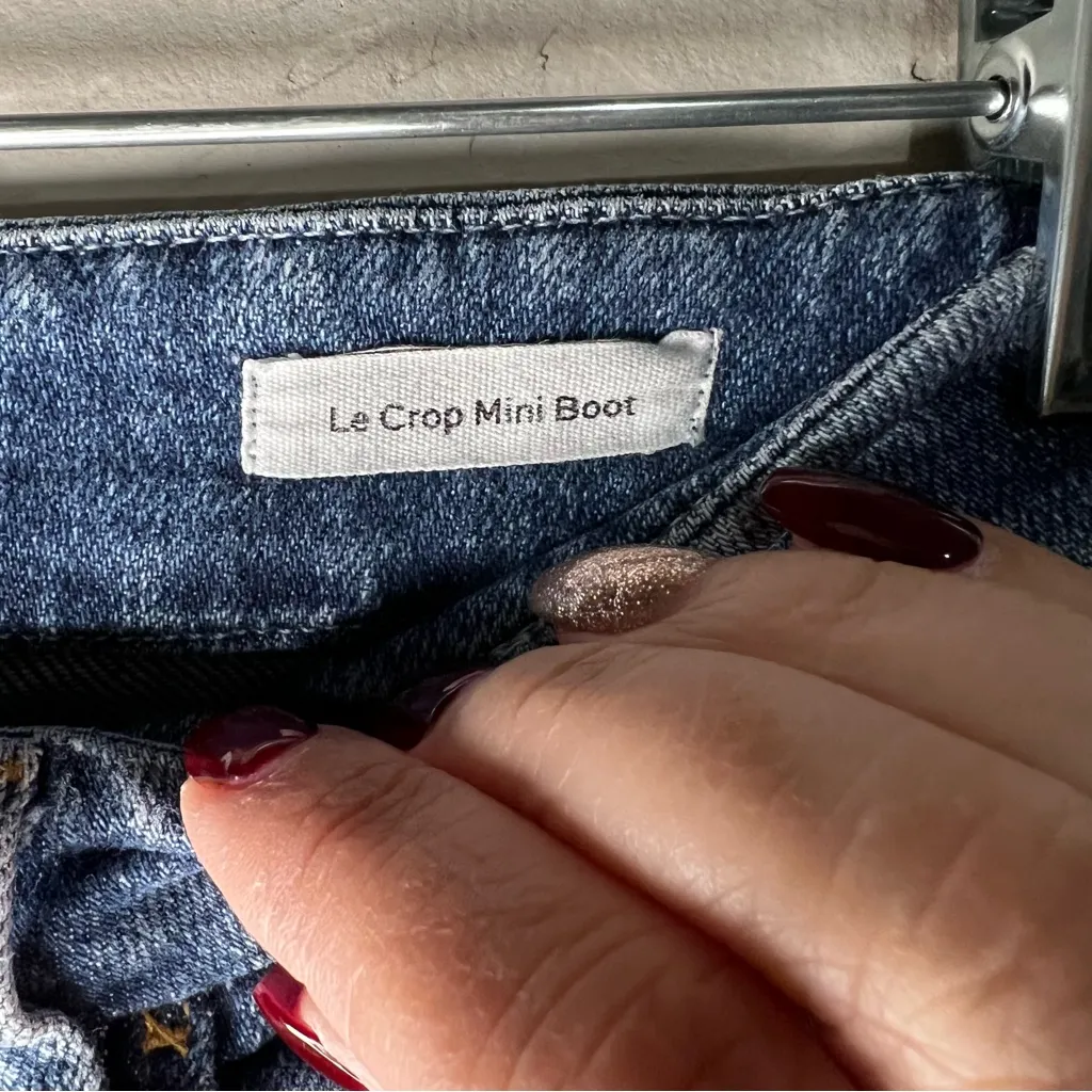 Frame Le Crop Mini Bootcut Denim Jeans - Image 8