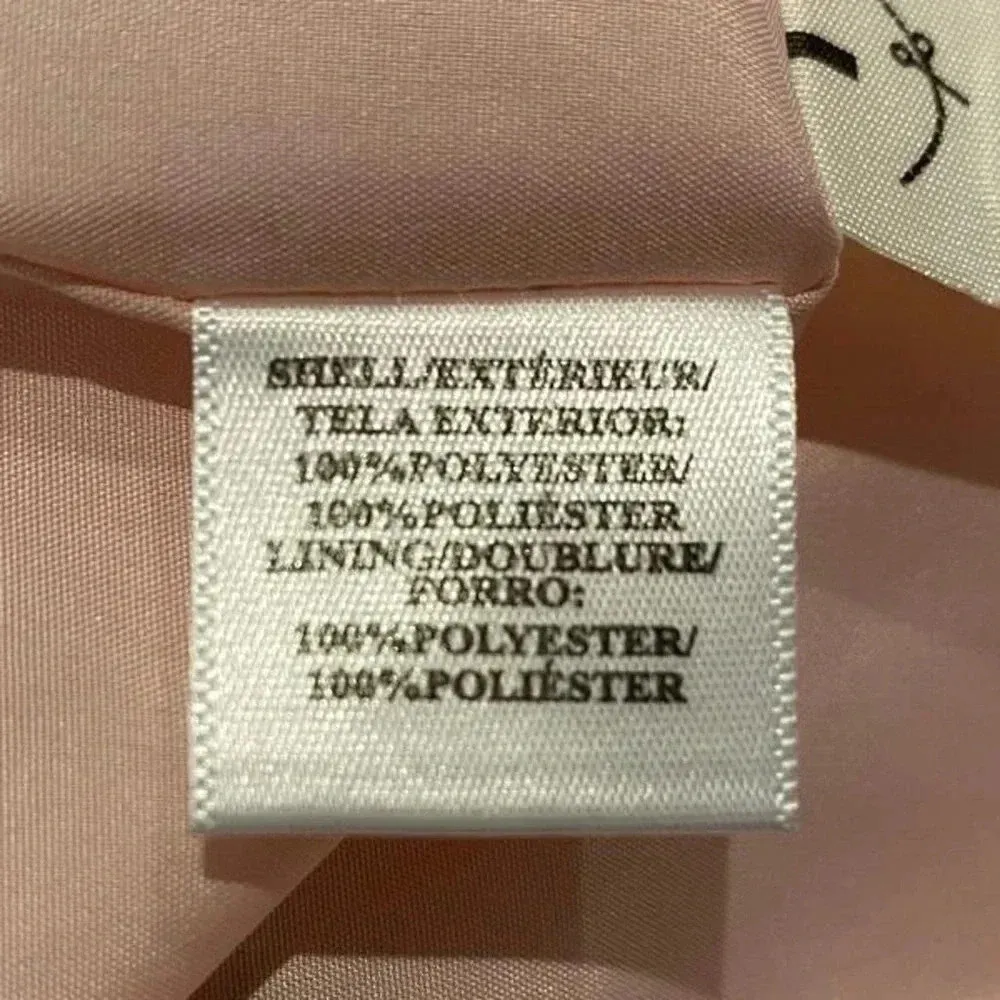 Ann Taylor Pink Paisley Bohemian V-Neck Zippered Back Shift Dress Size S Small - Image 6