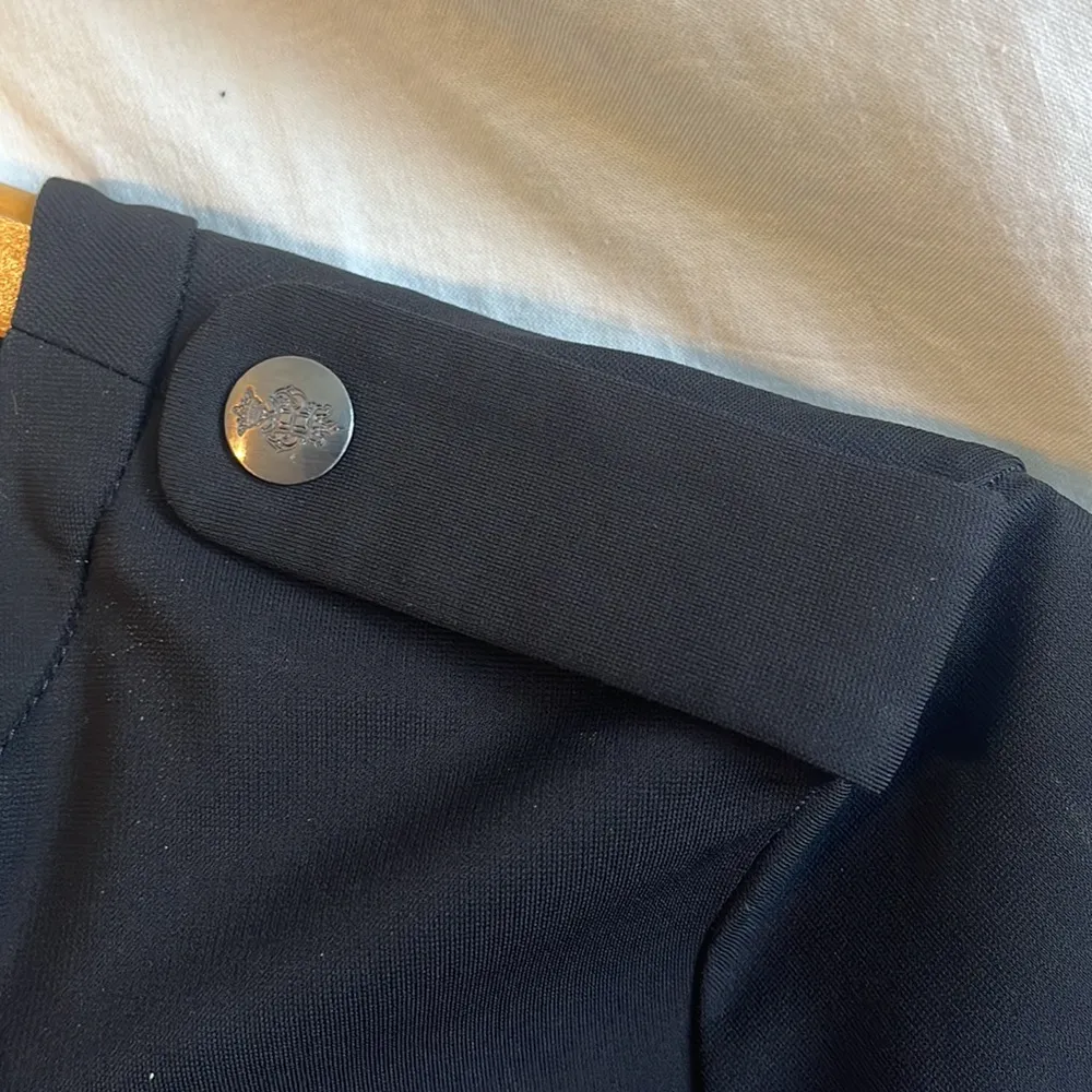 Emilio Pucci Short sleeve Ruffle hem Zip Back Shift Dress Made in Italy - Image 6