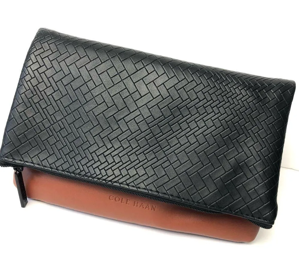 Cole Haan x American Airlines Foldover Zipper Pouch. - Image 7