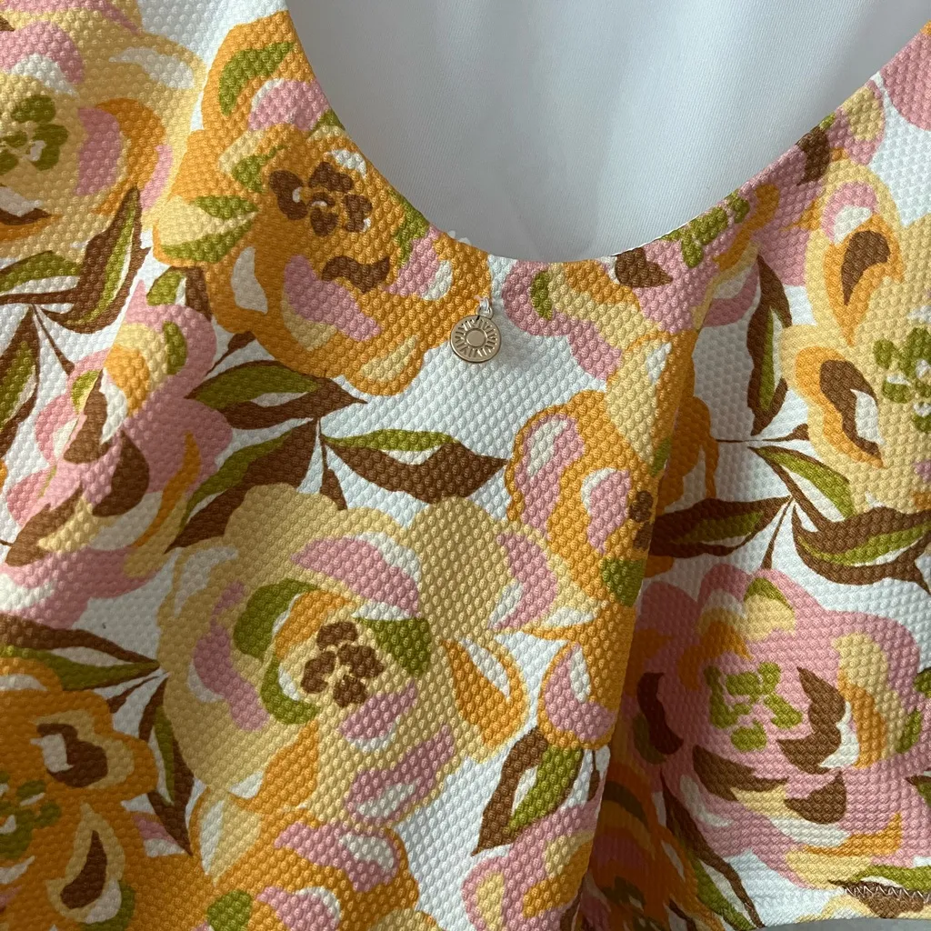 {Rhythm. X Free People} Brand New Mimosa Floral One Piece Swimsuit - Image 11