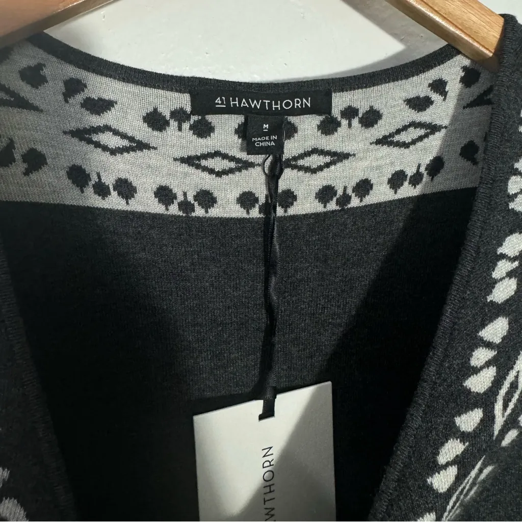 NWT Stitch Fix 41 Hawthorn Sweater Dress Size‎ Medium Gray - Image 4