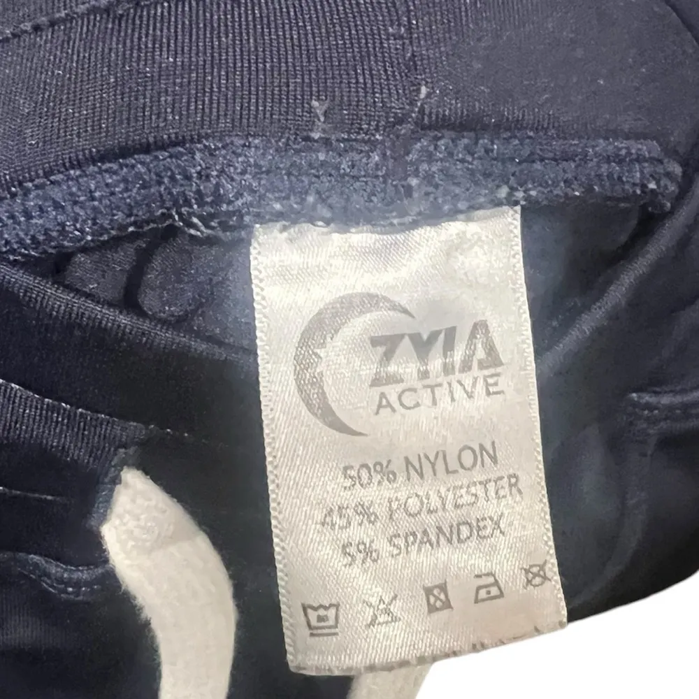 Zyia Active Navy Blue Cozy Jogger Pants Size Medium - Image 10