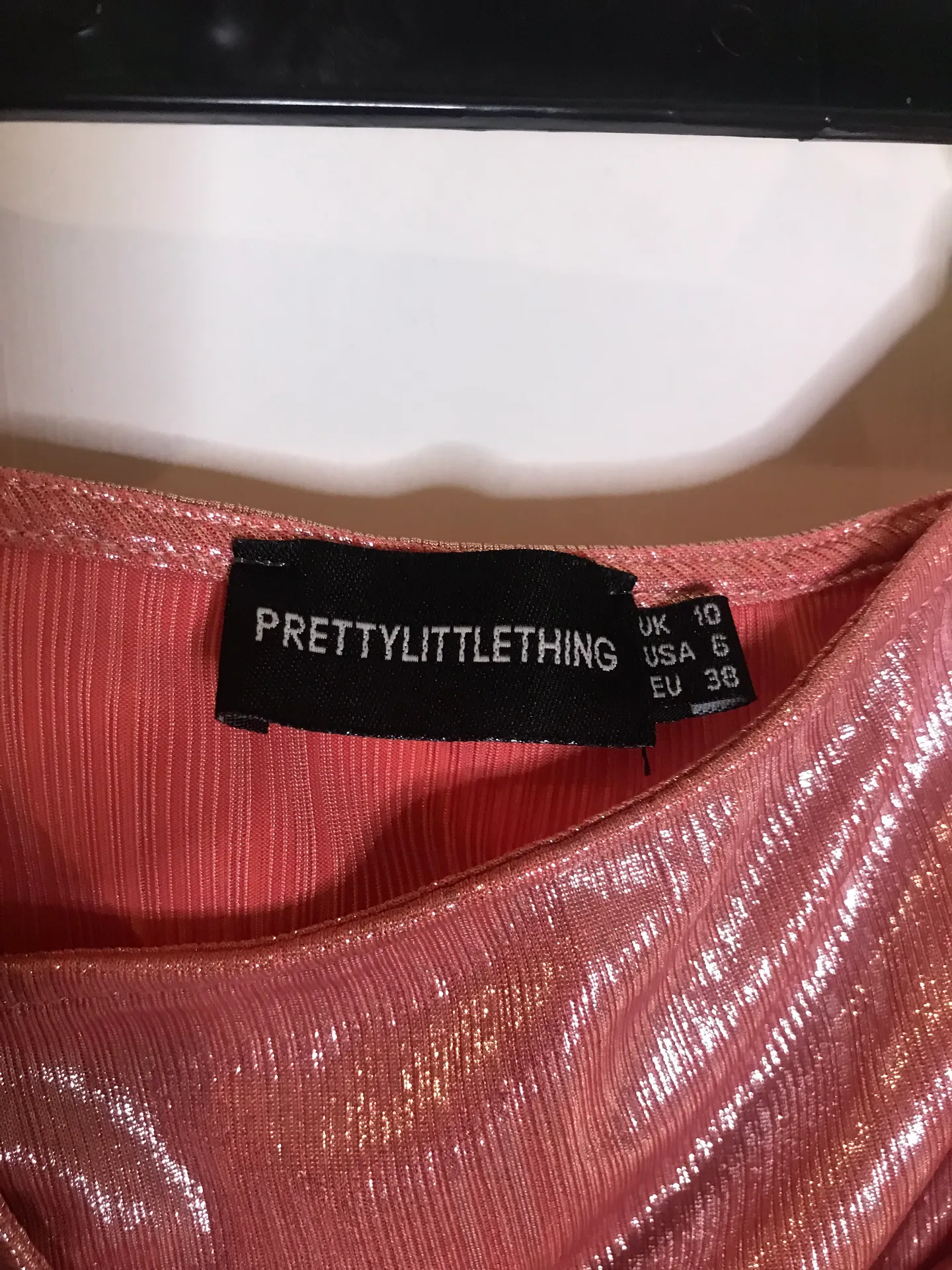 Metallic Wrap Mini Skirt - Image 6