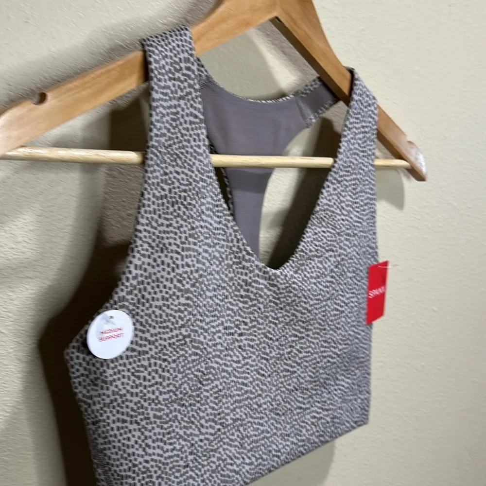 NWT Spanx Size XS Printed Longline medium impact Sports Bra - Image 2