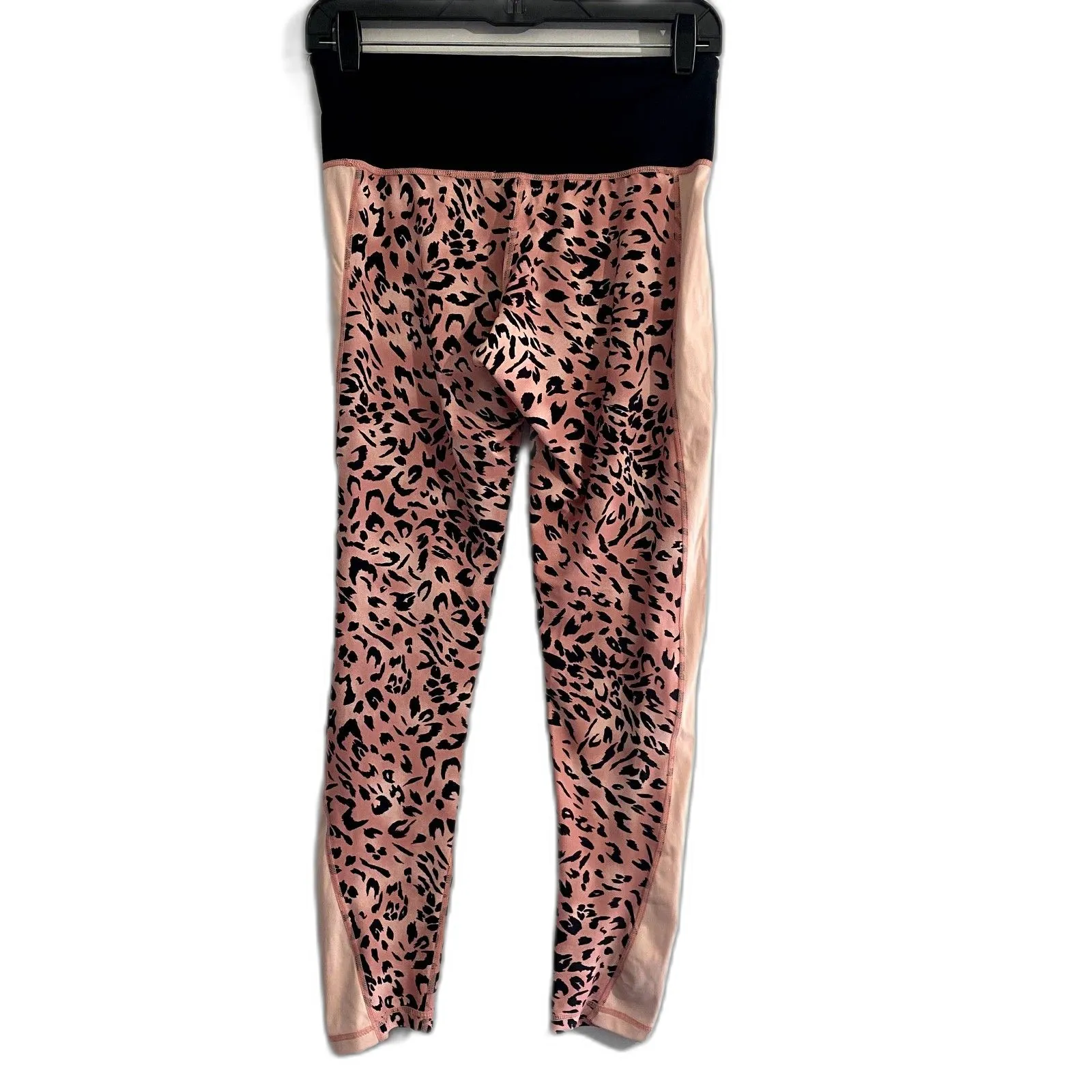 Buddy Love Olivia High Rise Athletic Leggings Pink Leopard Print‎ Size Small - Image 4