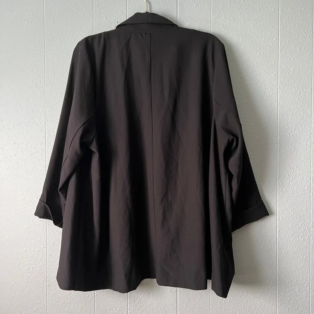 Torrid Womens Blazer Jacket 3X Dark Academia Career Office Workwear Business - Image 7