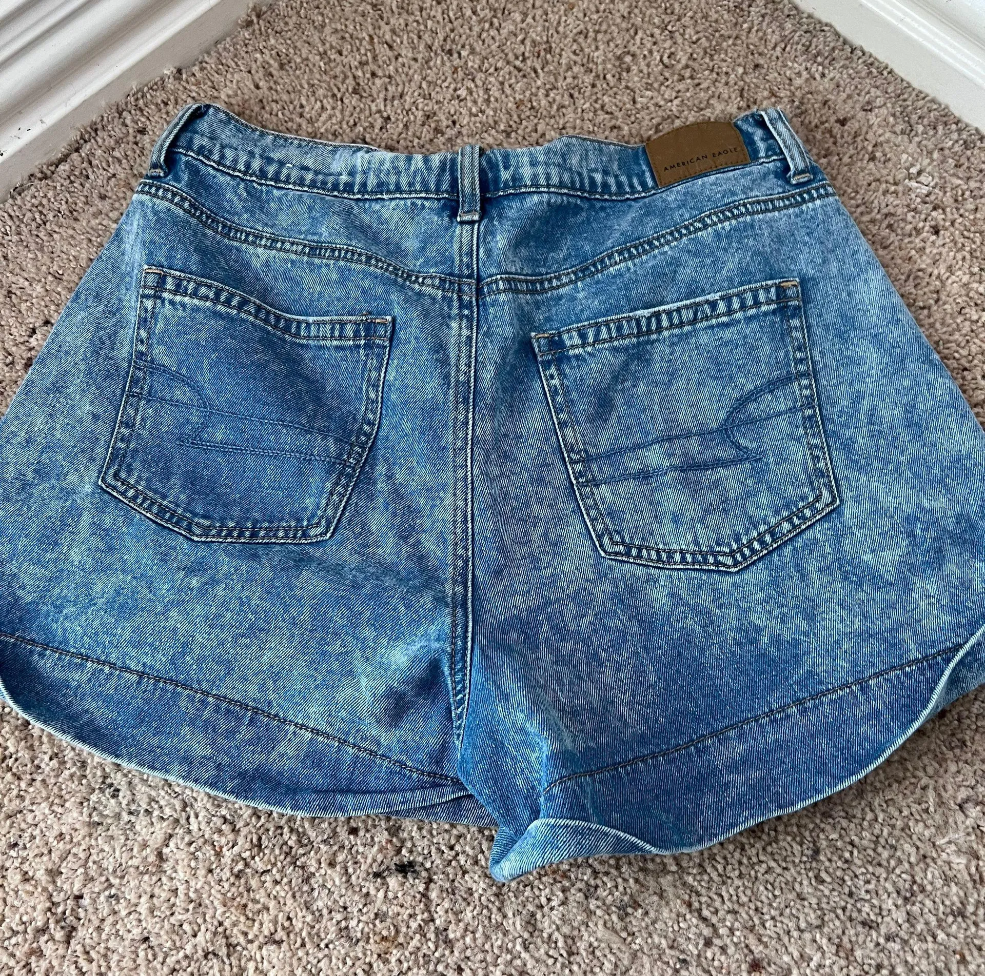 Outfitters Acid Wash Mom Shorts - Image 5