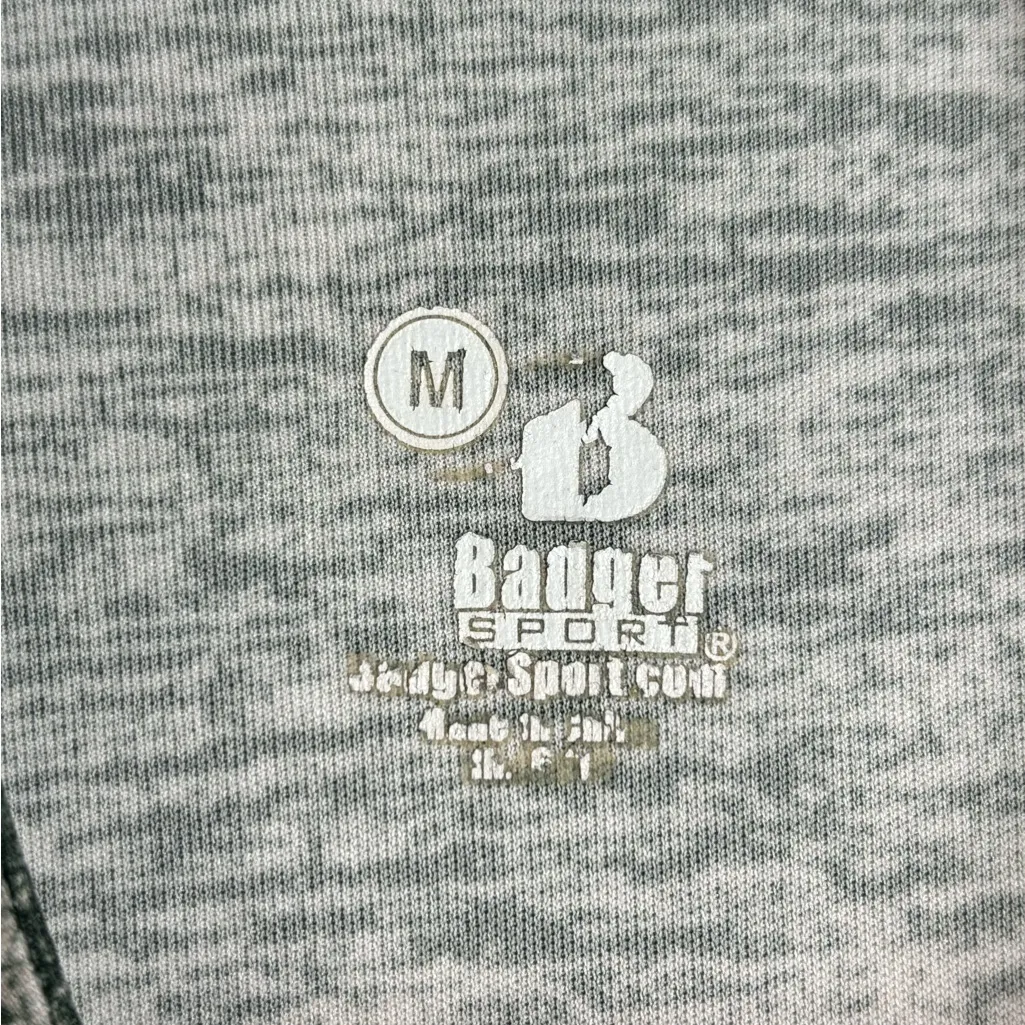 Badger Sport Philadelphia Eagles Womans Quarter Zip Activewear Long Sleeve Shirt Green Size M - Image 6