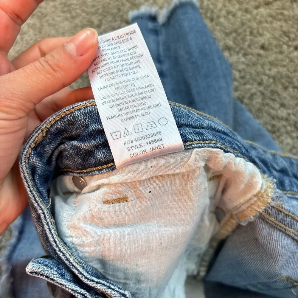 Joe's Jeans Women's Denim Frayed Hem Shorts Size 26 - Image 5