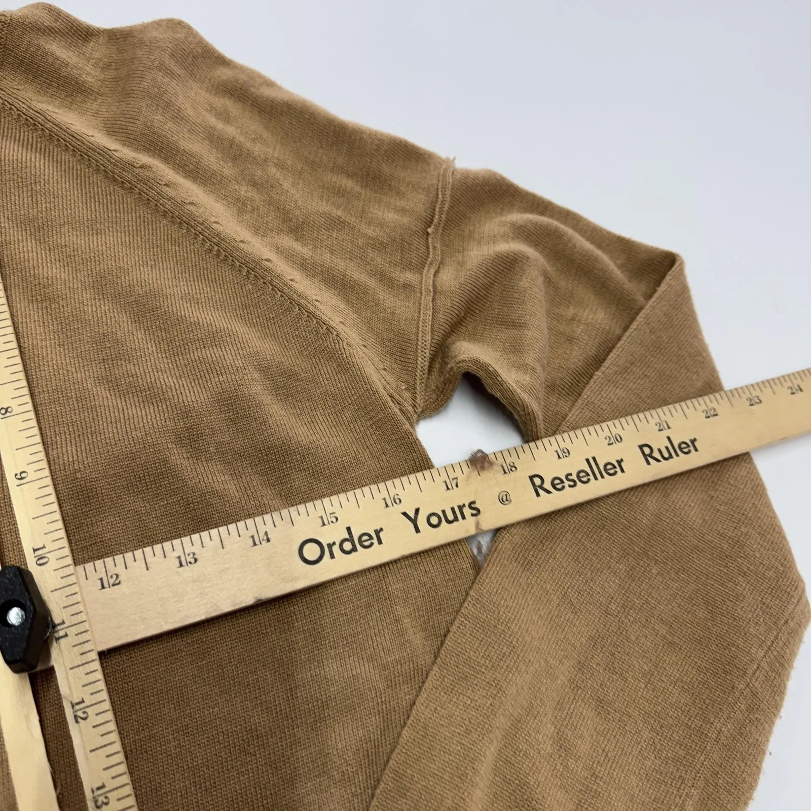 KF/Kaufman‎ Franco Sweater Womens Medium Turtleneck Mixed Media Layered Pullover - Image 9