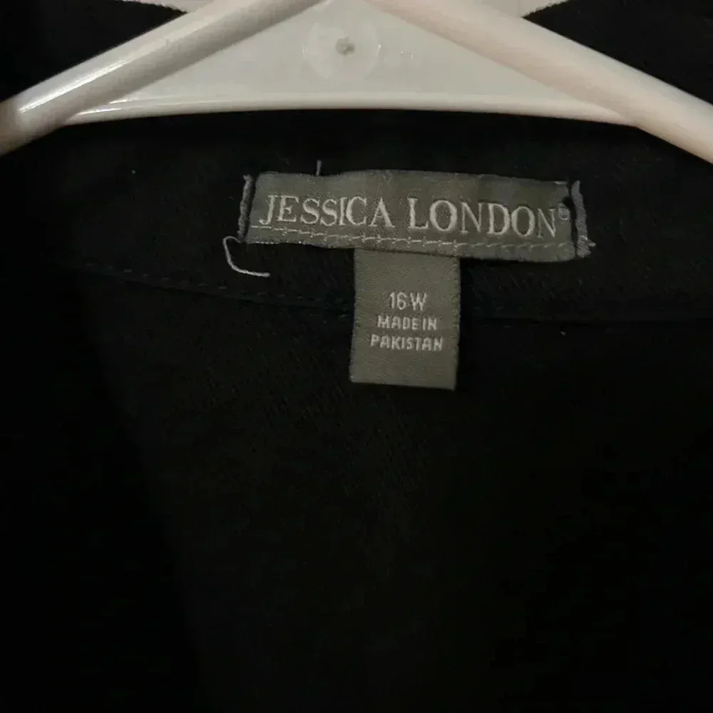 Jessica London‎ women’s button down jacket - Image 3