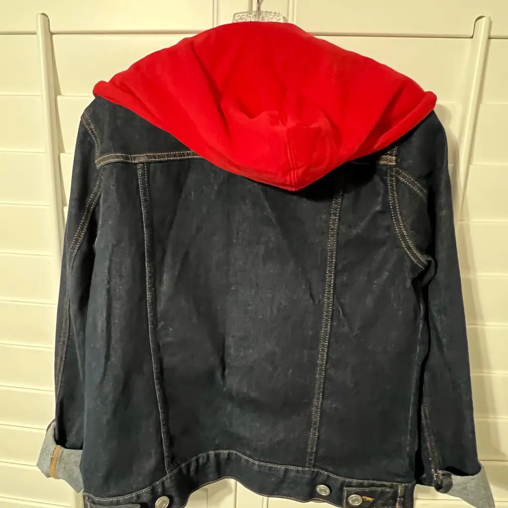 Tommy Hilfiger Denim Girl Power Hoodie Jacket XS - Image 5