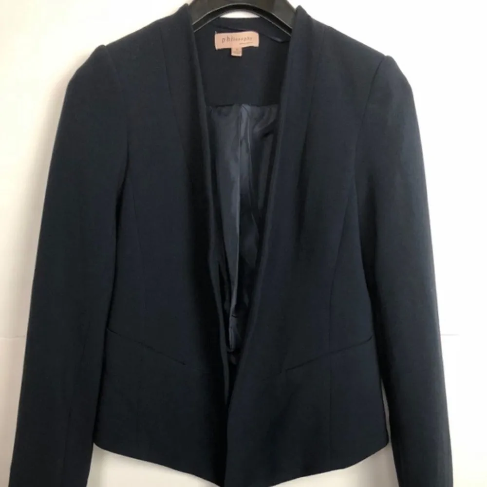 ✨HP✨Philosophy Notch Collar Knit Blazer✨ - Image 3