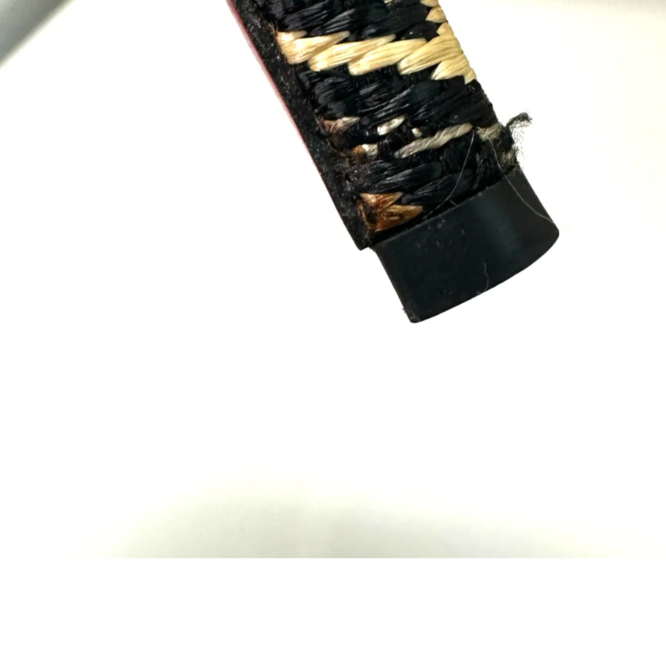 Christian Louboutin Daffodile 160 Platform Pumps Panama Black Cream 38.5 - Image 12