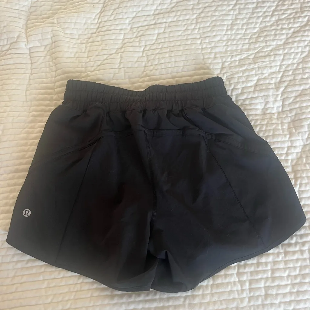 Lululemon Athletica Black Athletic Shorts - Image 2