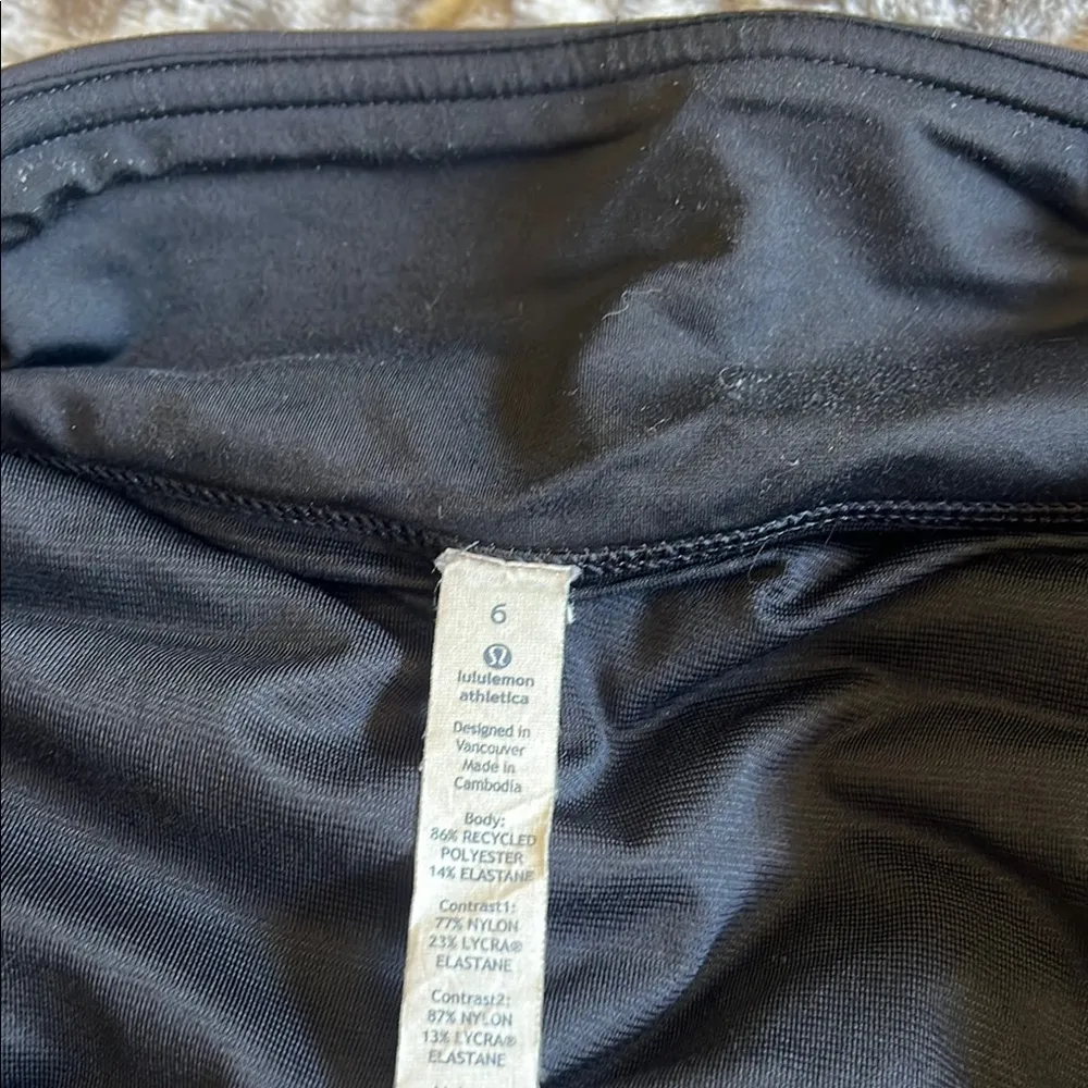 lululemon Black Speed Up Shorts - Image 2