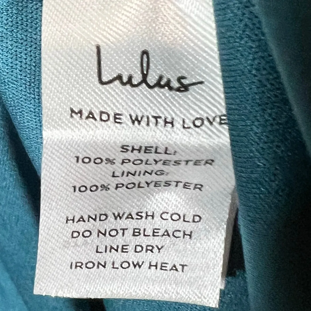 Lulus Maxi Dress XL Teal Blue Satin Gown Divine Entrance Criss Cross Back Slit - Image 14