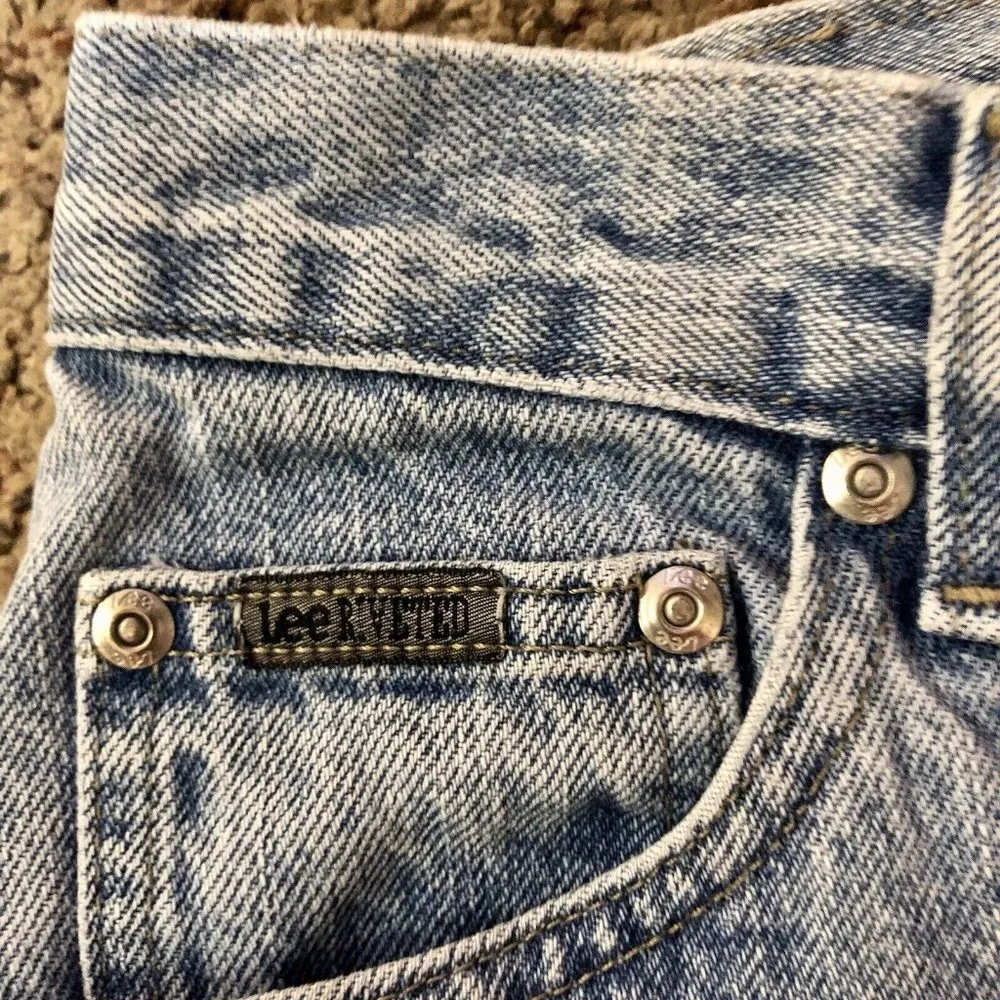 Vintage Riveted Lee Jeans Womens 12? Used - Image 9
