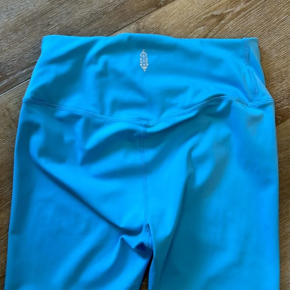 Free People Movement Crossover Leggings | Size Small Blue - Image 5