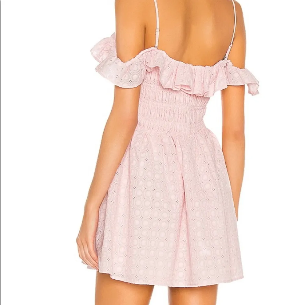 MAJORELLE Nelvin Mini Dress in Baby Pink - Image 5