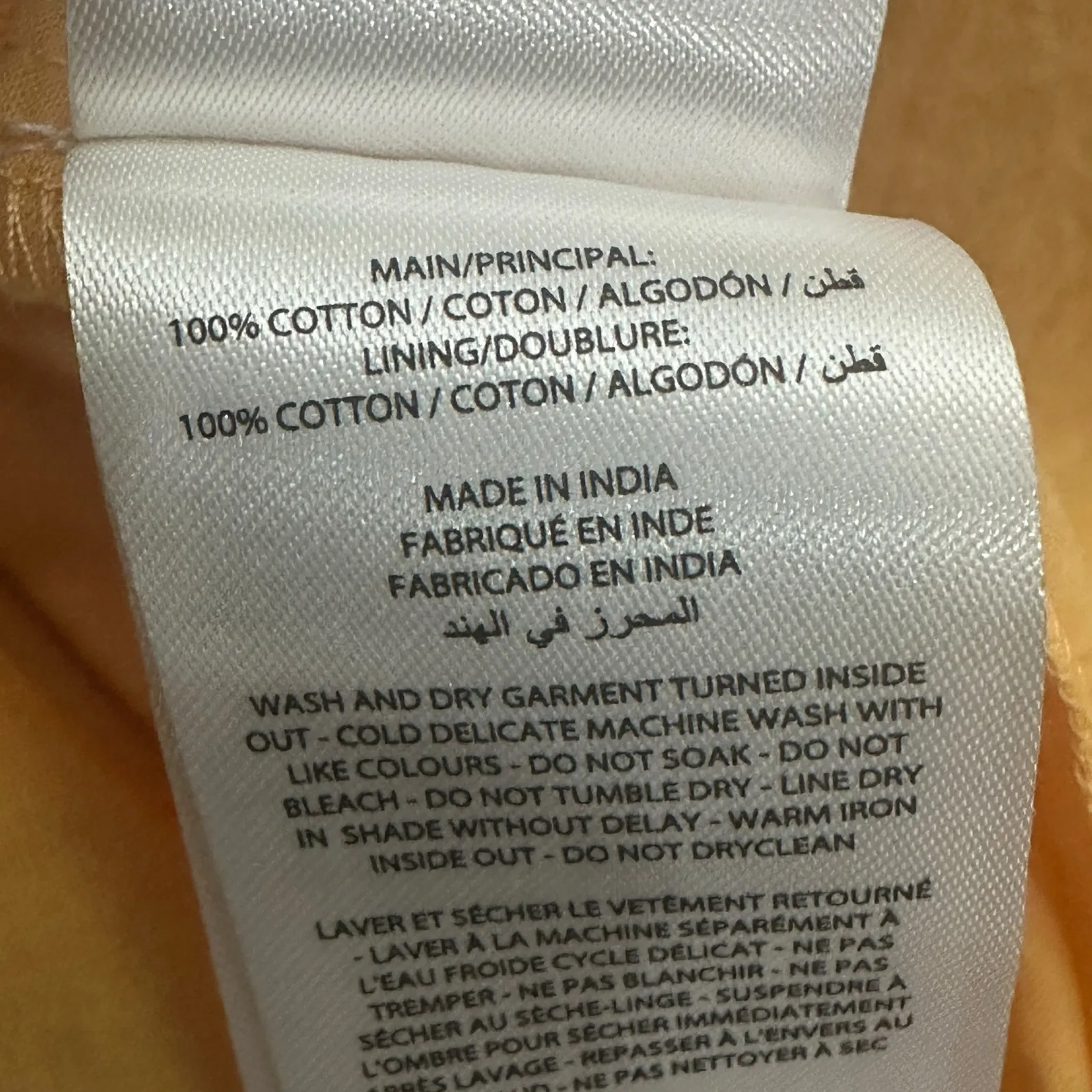 NWT Significant Other Elsa Dress Womens 2 Orange Eyelet Puff Sleeve Smocked Boho - Image 10