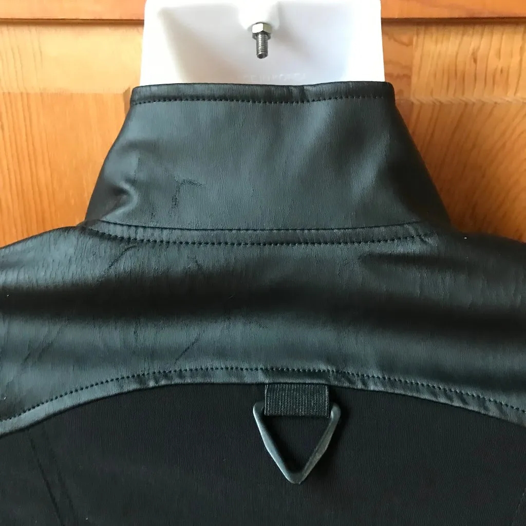 Vintage Lip Service Cyber Sniper Goth Punk Black Military Jacket XS - Image 6