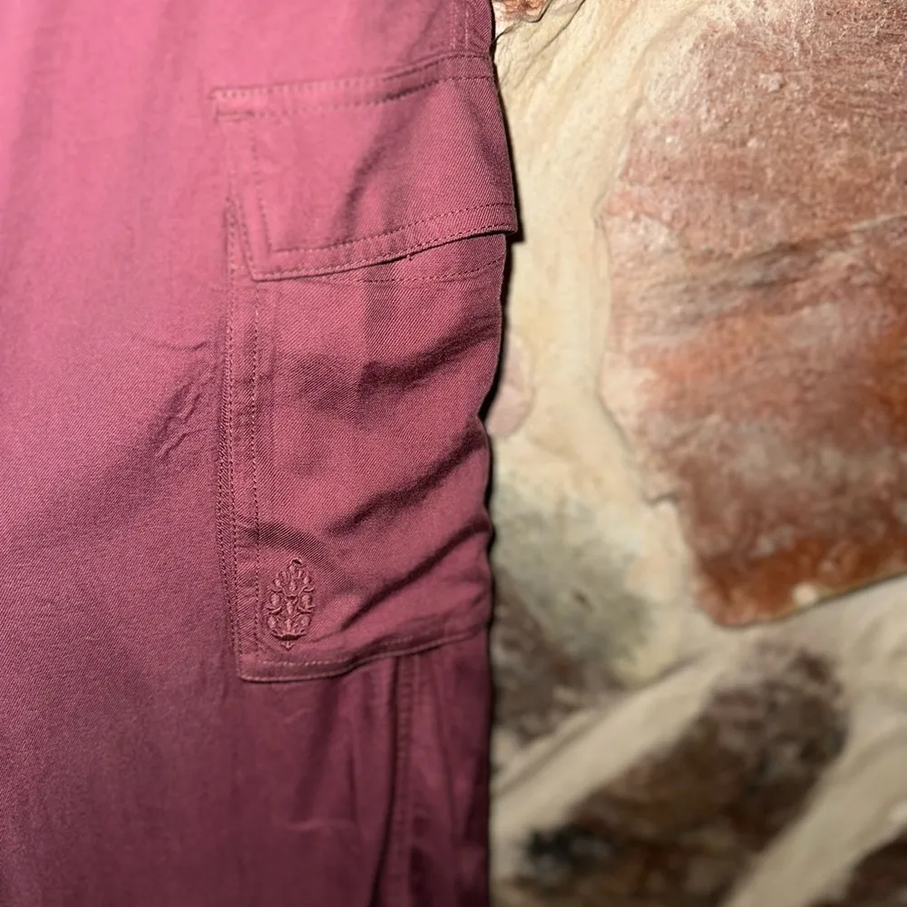 Free People Movement Final Stretch Pants in Clove Mauve - Image 4