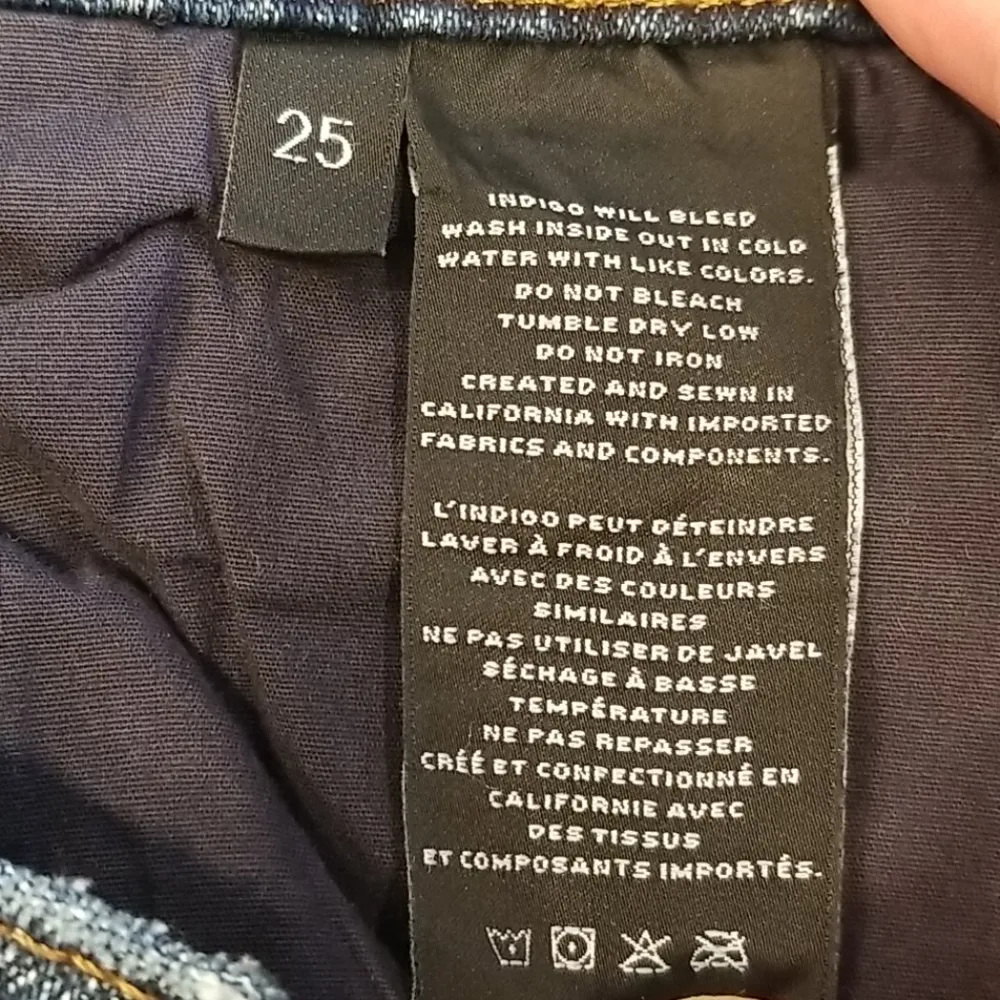 J Brand 💕💕 Ruby High-Rise Crop Jasper Destruct 25 - Image 10