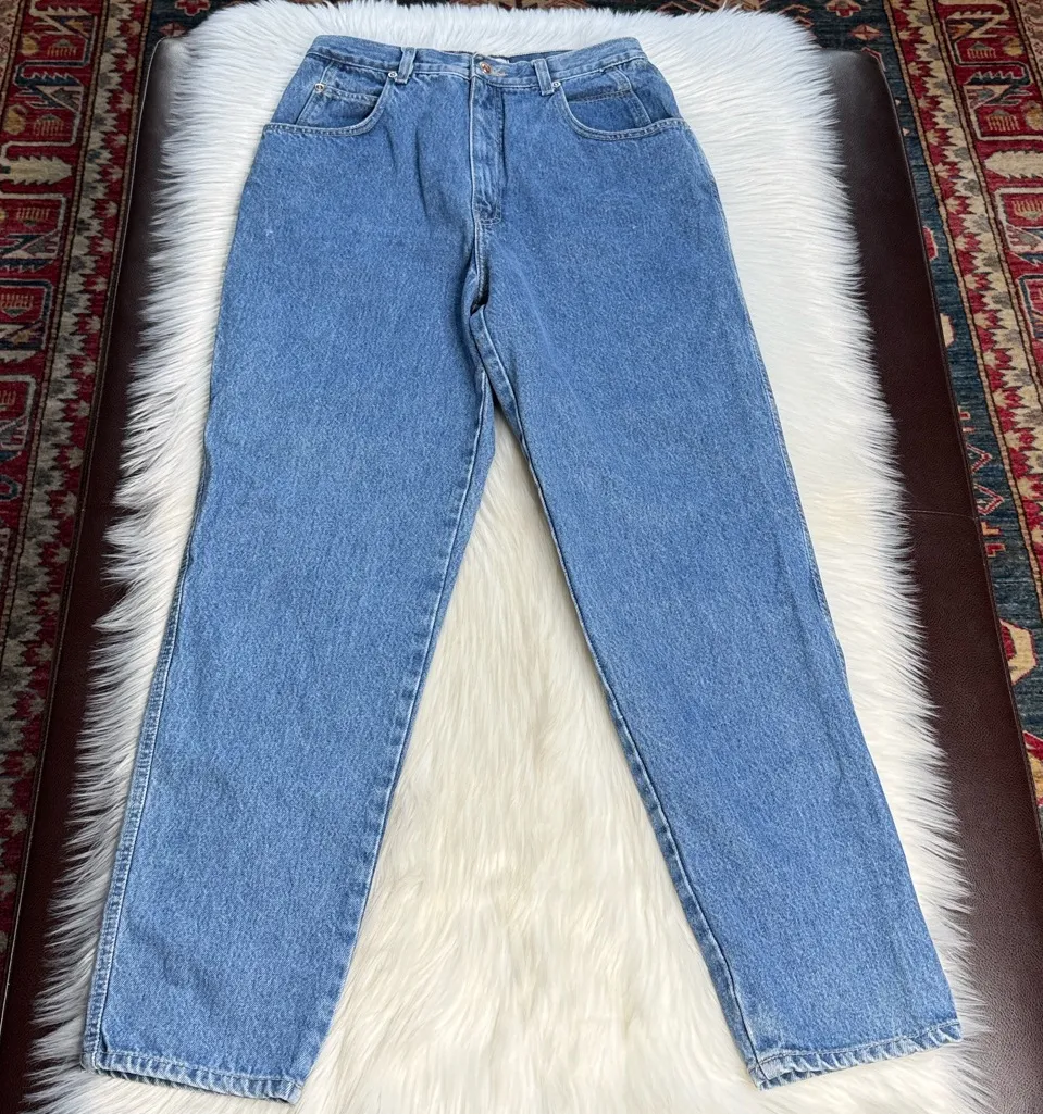 Gloria Vanderbilt Vintage Signature Label High Waisted Jeans - Image 1