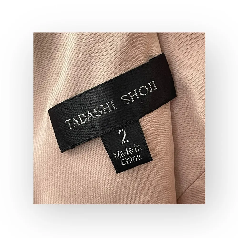 new Tadashi Shoji 𒀭 Paillette Embroidery Lace Cocktail Dress 𒀭Smoke Pearl 𒀭2 - Image 13