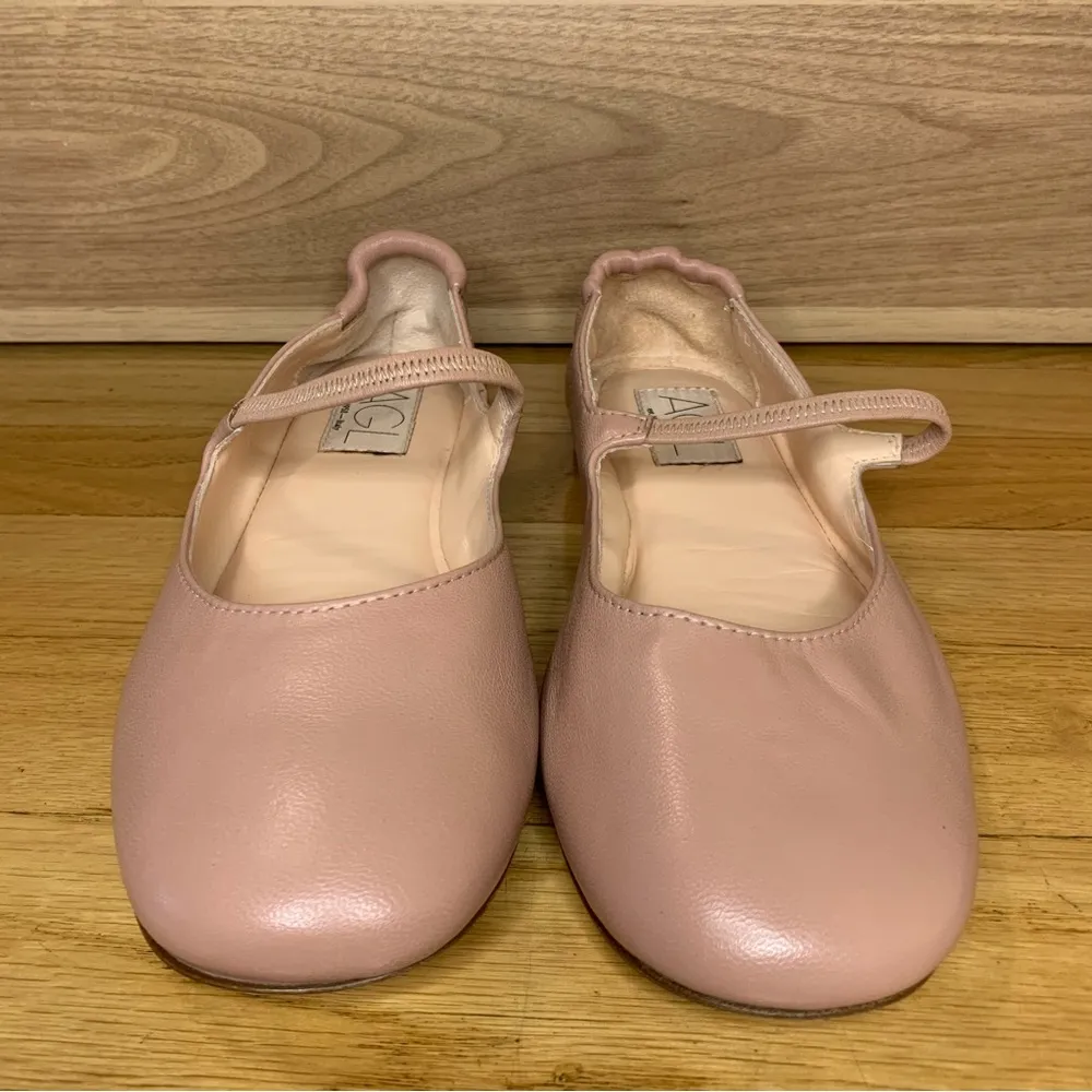 AGL Iris Leather Ballet Flats - Image 4