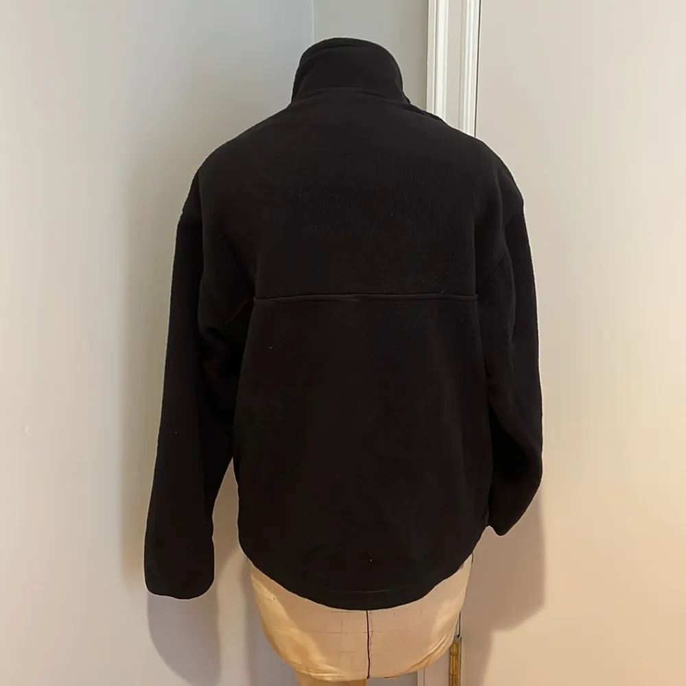 Timberland Black Quarter Fleece Zip Up Size Extra Small - Image 2