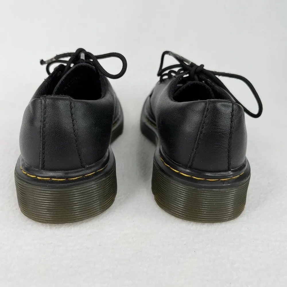Dr. Martens Junior 1461 Softy T Leather Shoes 13 Black Leather Doc Martens - Image 8