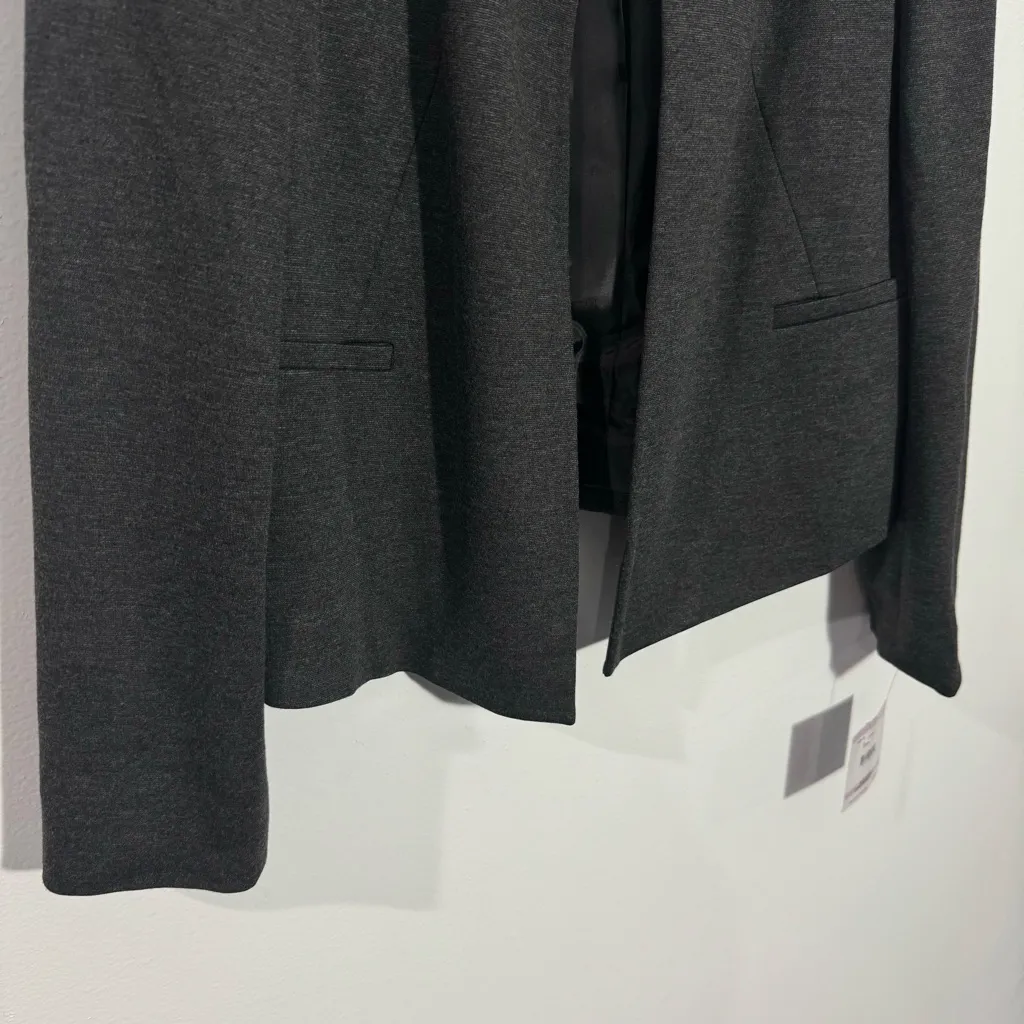 NWT‎ Kasper Open Front Charcoal Blazer Size 6 Petite - Image 7