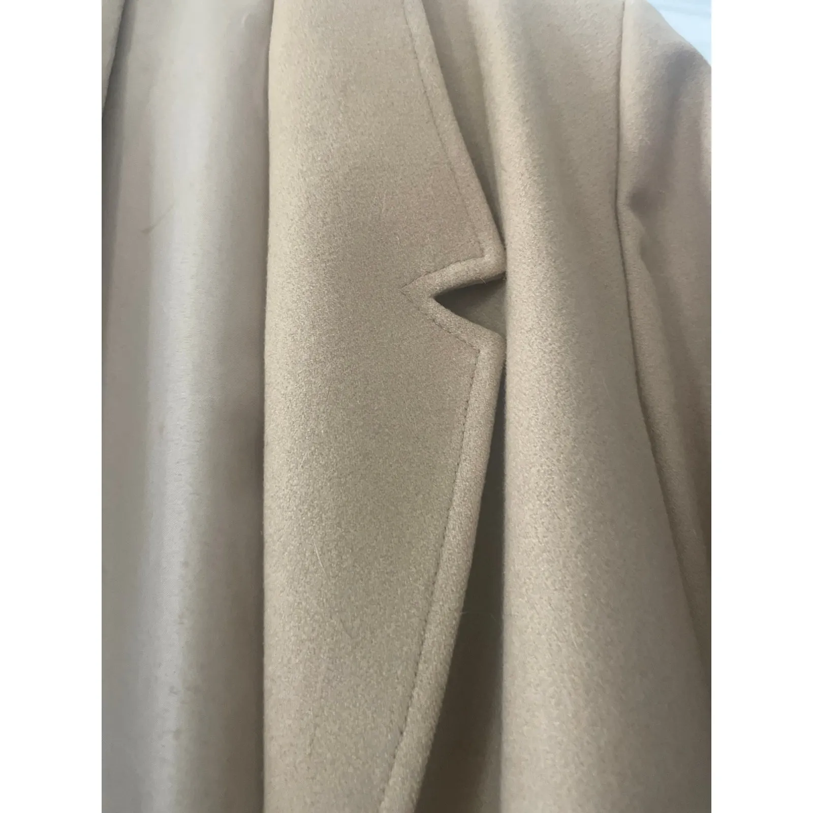 Goldie Vintage Tan‎ Peacoat  Coat - Image 8