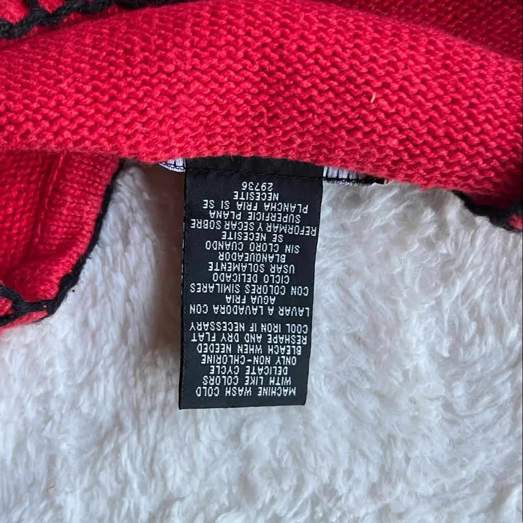 Sag Harbor Red Lighthouse Sweater 1X - Image 5