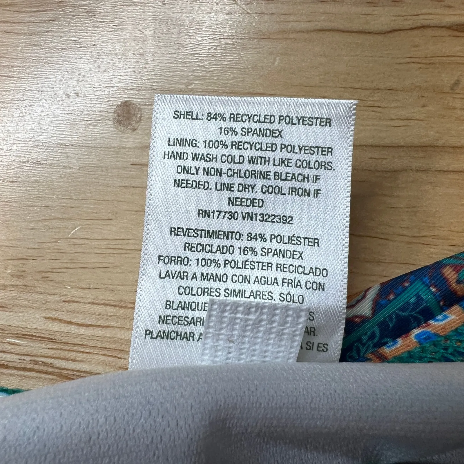 Wild Fable Women's Blue Patchwork Cheeky Bikini Bottom - Size XS - NWT - Image 7