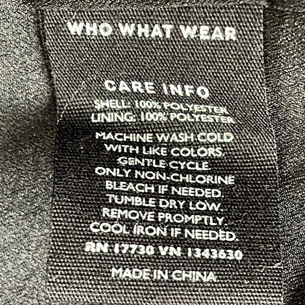 Who What Where Black Ruffle Tiered Dress - Image 5