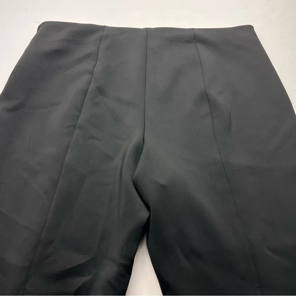 Good American Good Waist Flare Scuba Pant Womens Size 6 3XL Black Side Zipper‎ - Image 12