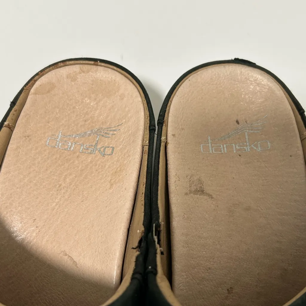 Dansko Bethann Wool Clog Mules Charcoal Gray Size 6.5 - 7 US 37 EU - Image 10