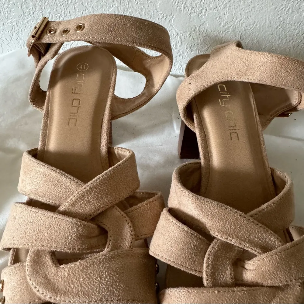 NWT City Chic WIDE FIT Mule Felicity Heel - Image 6