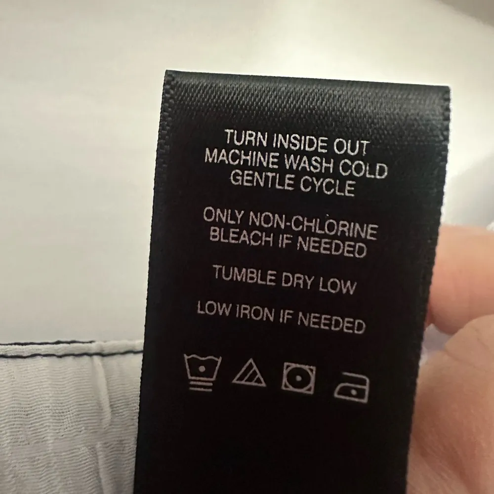 Ali Miles Textured Woven Abstract Print Asymmetrical Hem Tunic Size 2X Artsy NWT White - Image 7