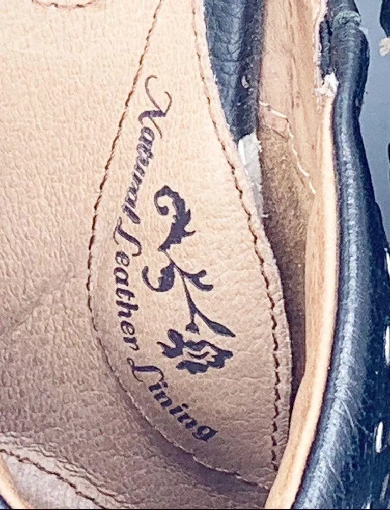 Sofft Black Leather Block Heel Mules 7.5 Size undefined - Image 9