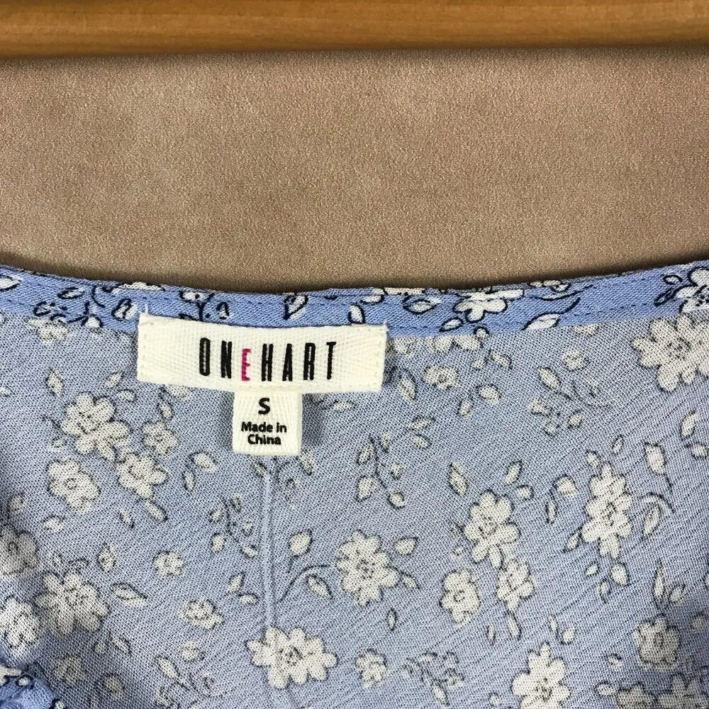 One Hart Blue Floral V - Image 3