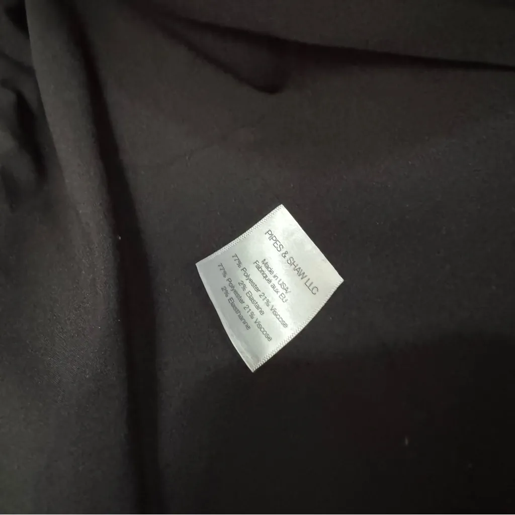 Veronica Beard Daytona Pinstripe Double Brested Blazer Jacket Black - Image 7