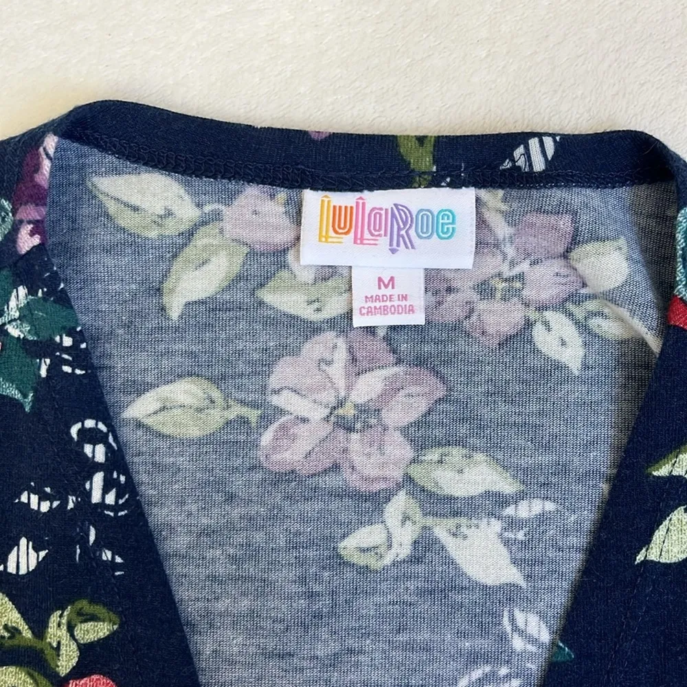 LuLaRoe Joy Women’s Open Vest Duster Size M - Image 7